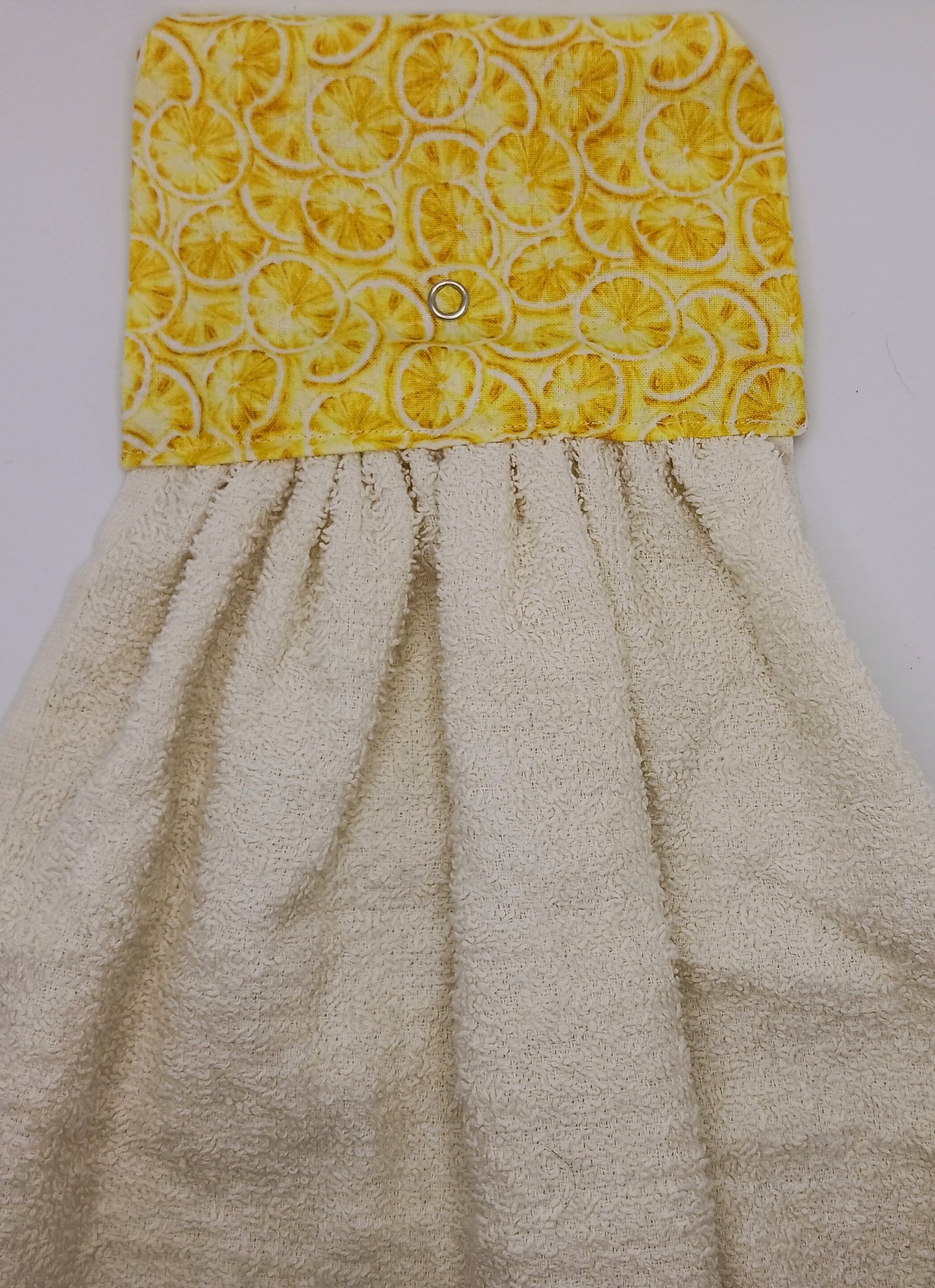 Light Lemon Hanging Towel (Set of Two)